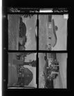 School gym; Sewer work; Grifton fire truck (4 Negatives) (July 10, 1958) [Sleeve 22, Folder d, Box 15]